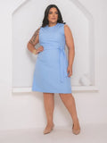 Vestido Plus Size Alfaiataria XY-603 *Atacado: R$ 74