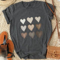 Tshirt 9 Coração Biscolayca FF-TSH-018 *Pacote: R$ 12 *Atacado: R$ 15
