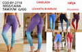 Calça Poliamida Canelada Levanta Bumbum Academia P/M G/GG BY-2718 *Pacote: 35 R$