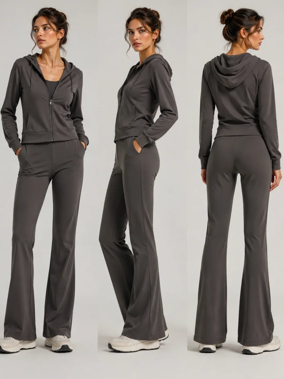 Conjunto Lulu Flaneada Academia CHH-1 P M G Pacote:110 R$