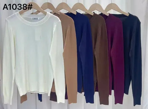 Blusa Modal Gola Redonbda inverno A1038 M G GG *Pacote: 28 R$ *Atacado: R$ 35