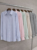 Camisa Listrada Crepinho Inverno P M G GG *Pacote: 35 R$ *Atacado: R$ 45
