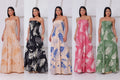 Vestido Longo Elastec na Costa VES-043-CH134 *Pacote: 50 R$ *Atacado: R$ 60