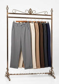 Calça Twill Cropeed com Detalhe Dobradinho no Baixo P M G GG XY-666 *Pacote: R$ 50 *Atacado: R$ 65