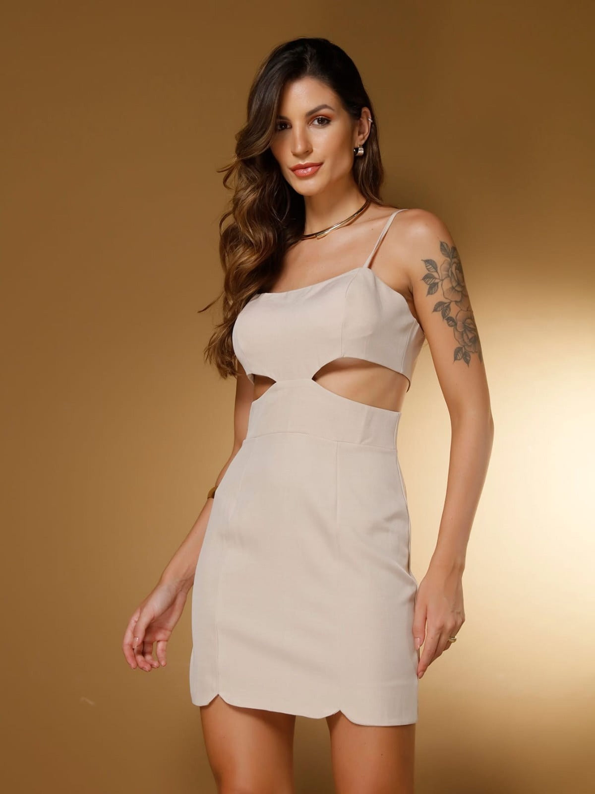 Vestido Curto FF-VES-046-XY-543 *Pacote: 55 R$ *Atacado: R$ 70