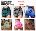 Short Poliamida Academia P/M G/GG BY-5632 *Pacote: 28 R$