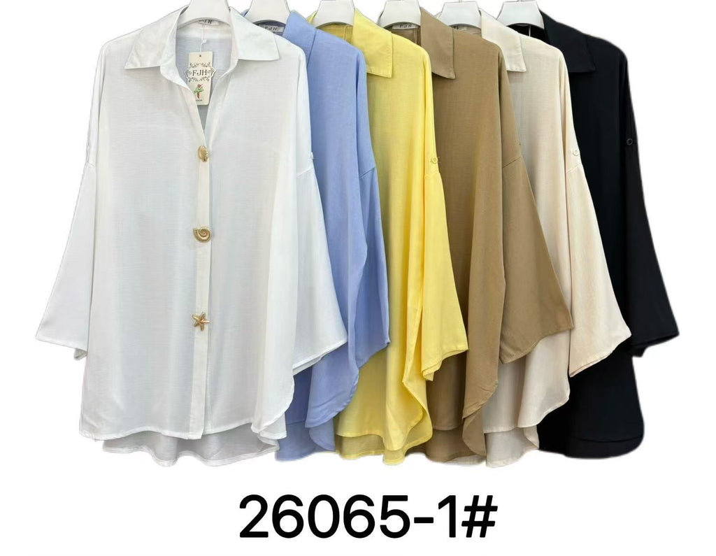 Camisa Feminina 26065-1 *Pacaote: R$ 55