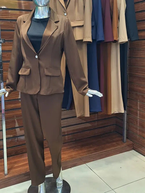 Conjunto Blazer Alfaiataria Inverno XY-581 *Atacado: R$ 123