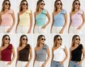Regata Ribana Laço Tamanho P M G #492 *Pacote: R$ 20 *Atacado: R$ 25