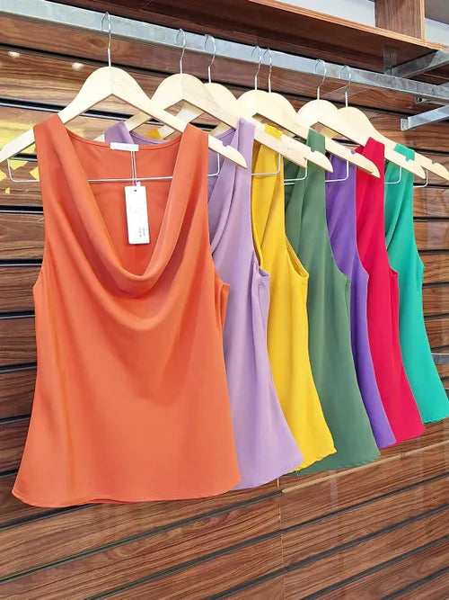 Blusa Gola Boba New Crepe XY-409 *Atacado: R$ 33