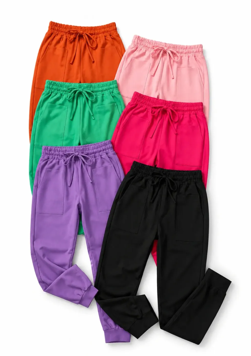Calça Jogger Moletinho *Pacote: R$ 25