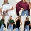 Blusa Bata Crepe FF-BLU-010 *Pacote: 25 R$ *Atacado: R$ 30