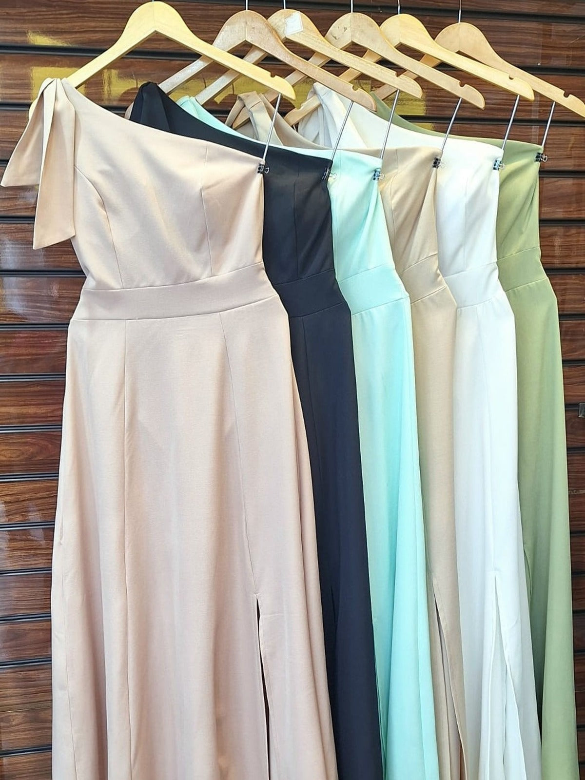 Vestido Nula Manga de Laço FF-VES-045-XY-542 *Pacote: 75 R$ *Atacado: R$ 90