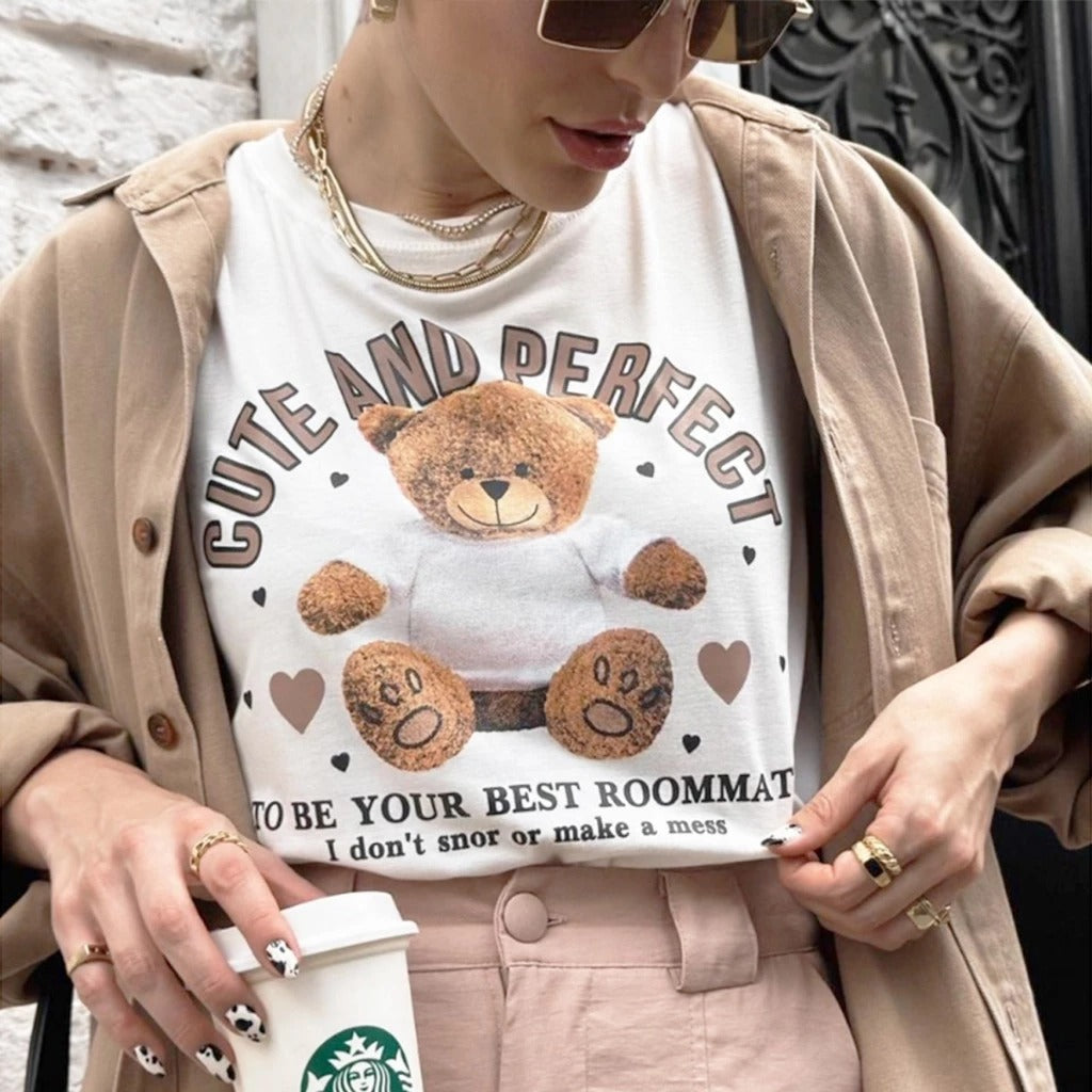Tshirt Urso Biscolayca FF-TSH-025 *Pacote: 12 R$ *Atacado: R$ 15