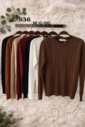 Cardigan Tricot Básico Modal Inverno L-936 M/G/GG *Pacote: R$ 35