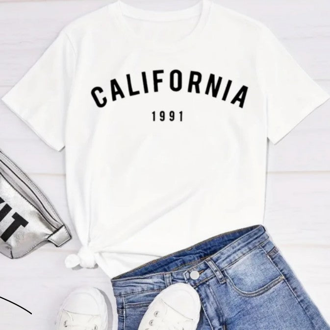 Tshirt California Biscolayca FF-TSH-024 *Pacote: 12 R$ *Atacado: R$ 15