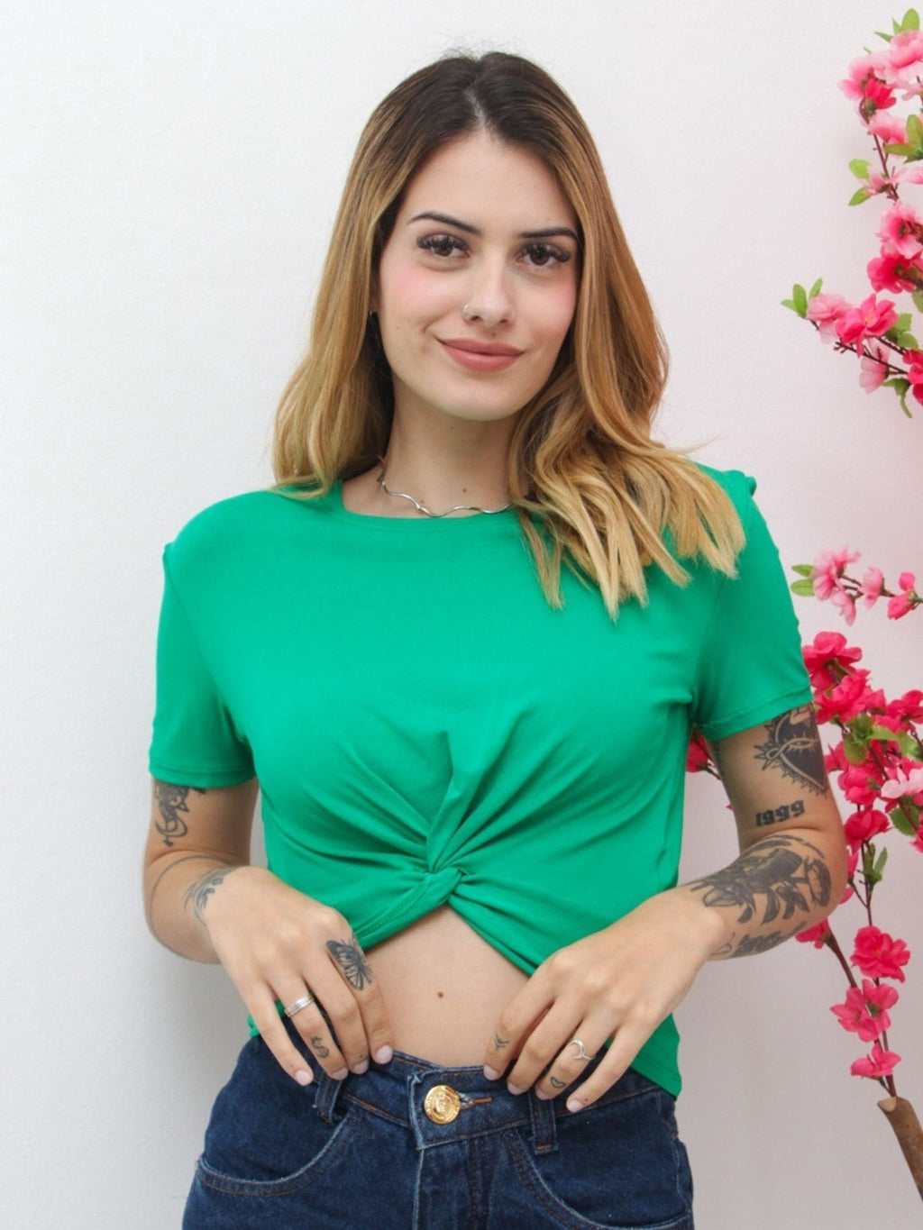 Promo Cropped Viscolycra FF-CROP-012-XY-107 *Pacote: 13 R$ *Atacado: R$ 15