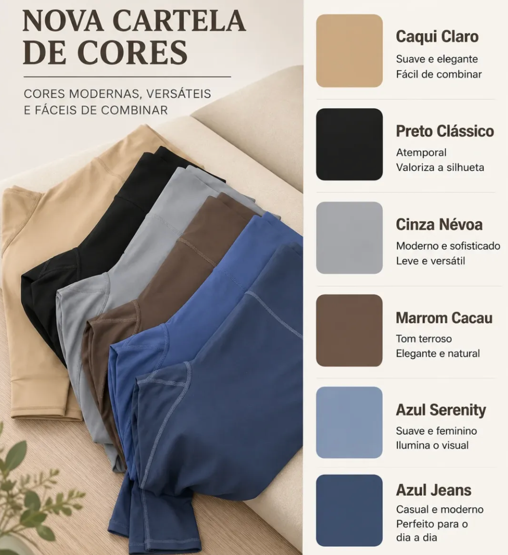 Legging Poliamida Academia P M G GG *Pacote: R$ 35