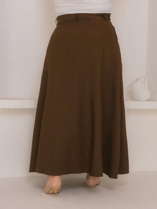 Saia Godê Plus Size Alfaiataria XY-497 *Atacado: R$ 55