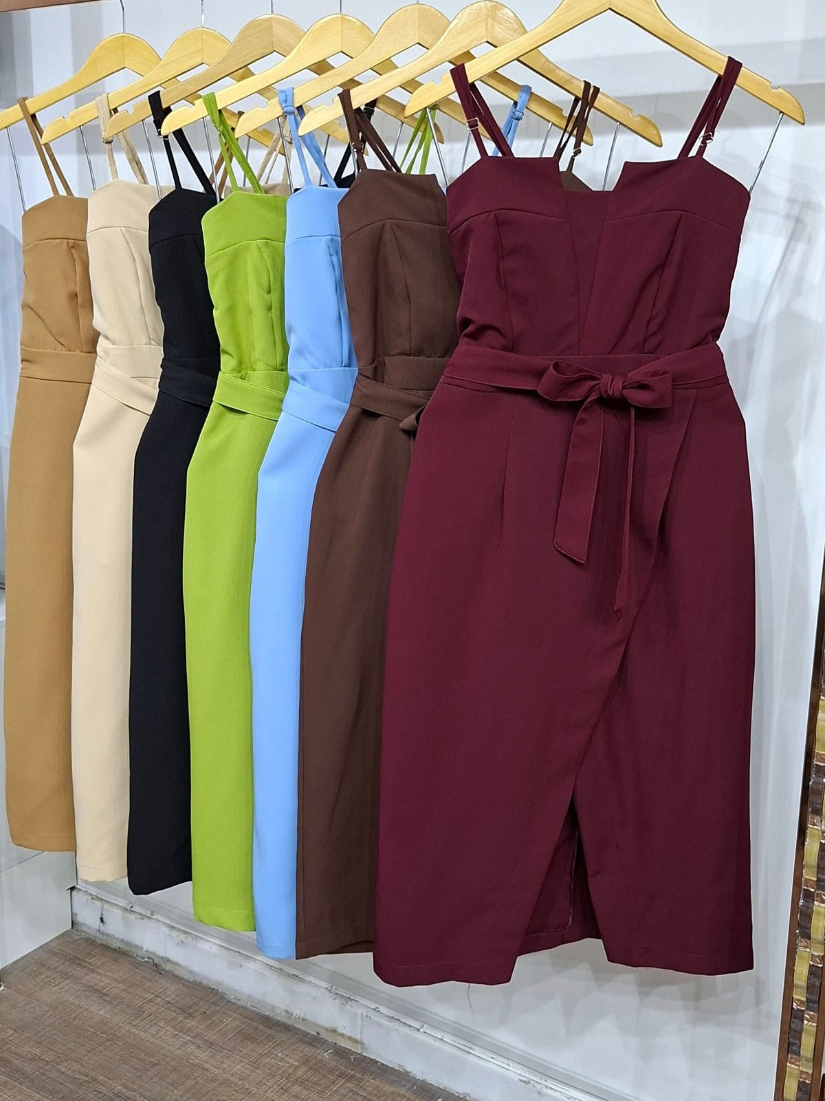 Vestido Midi Alfaiataria AF FF-VES-044-XY-575 *Pacote: 55 R$ *Atacado: R$ 70