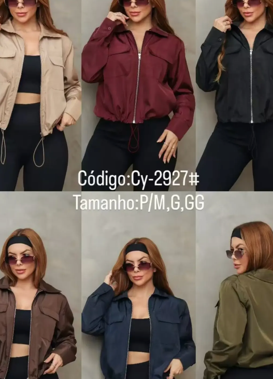 Corta Vento #Cy2927 P/M G/GG  *Pacote: R$ 50