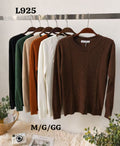 Cardigan Tricot Básico Modal Inverno L-925 M/G/GG *Pacote: R$ 35