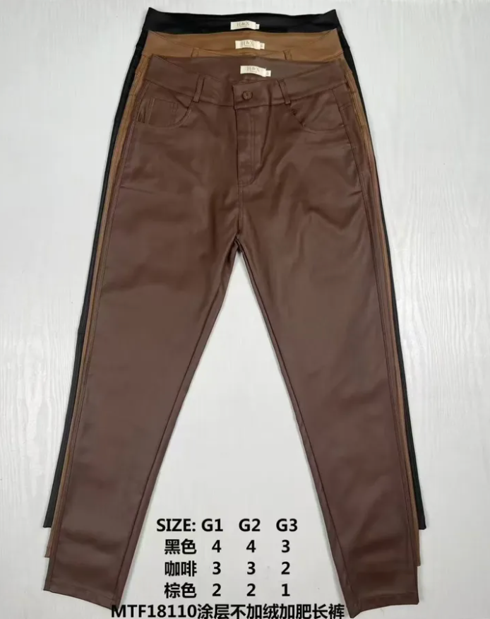 Calça Resinada Plus Size G1 G2 G3 *Pacote: 65 R$ *Atacado: R$ 75