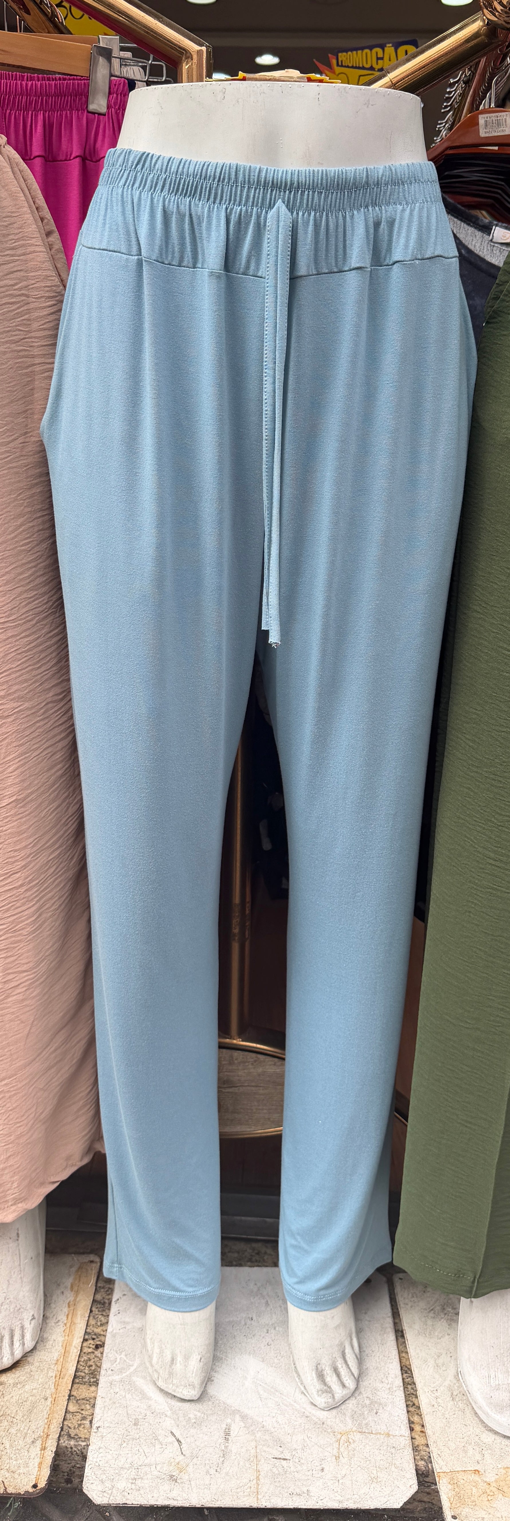 Calça Moletinho Corolido M G GG *Pacote: R$ 25  *Atacado: R$ 25