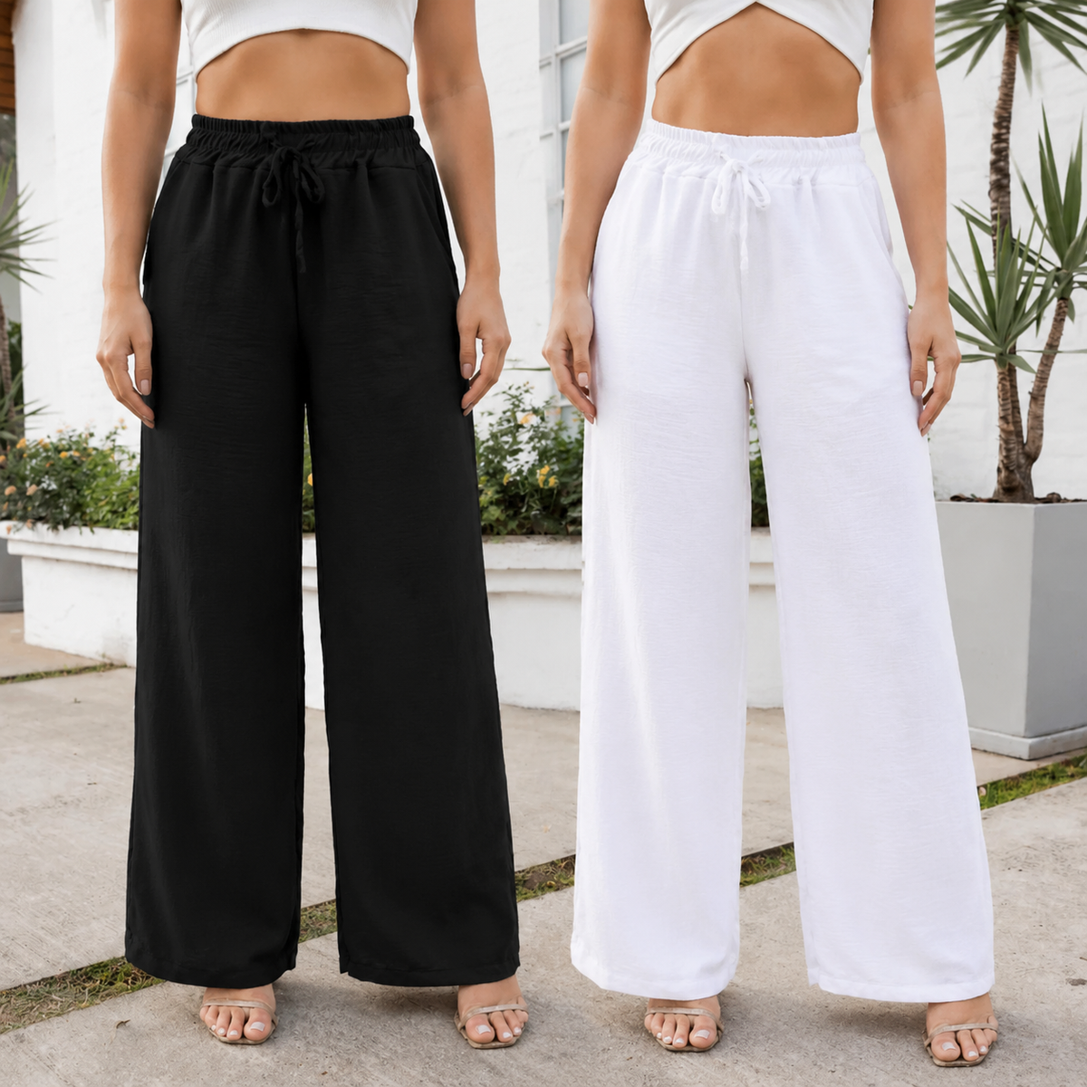 Calça Pantalona Duna Normal FF-CAL-016 *Pacote: R$ 25 *Atacado: R$ 30