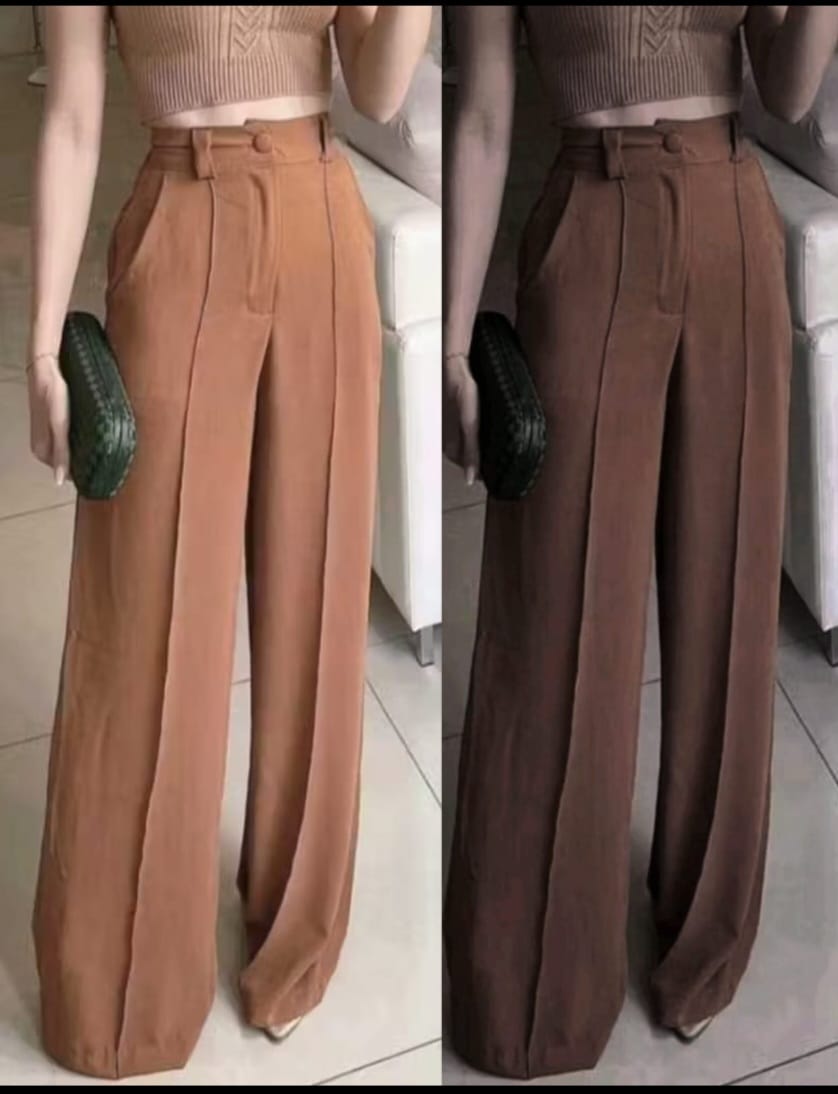 Pantalona Botão 60 Duna Forrado FF-CAL-028 *Pacote: R$ 35 *Atacado: R$ 40