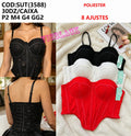 Corset Importado P M G GG #3588 Com 8 Ajustes *Pacote: R$ 35 *Meio Pacote: R$38