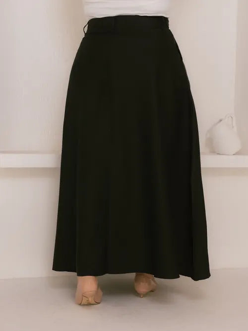 Saia Godê Plus Size Alfaiataria XY-497 *Atacado: R$ 55