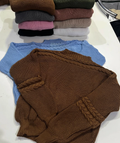 Blusa Tricô de Tranças Tamanho Único com Cores Ótimas Inverno *Pacote: R$ 30