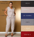 Conjunto Colete e Calça Plus Size Luis Twill FF-CON-013-CSS-513 *Pacote: 95 R$ *Atacado: R$ 120