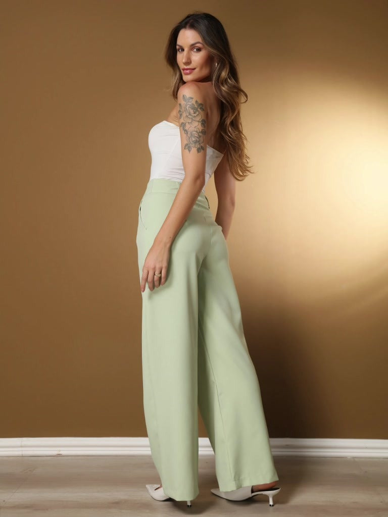 Calça Larga sem Cinto Alfaiataria Premium FF-CAL-005-CSS-07 *Pacote: 50 R$ *Atacado: R$ 60