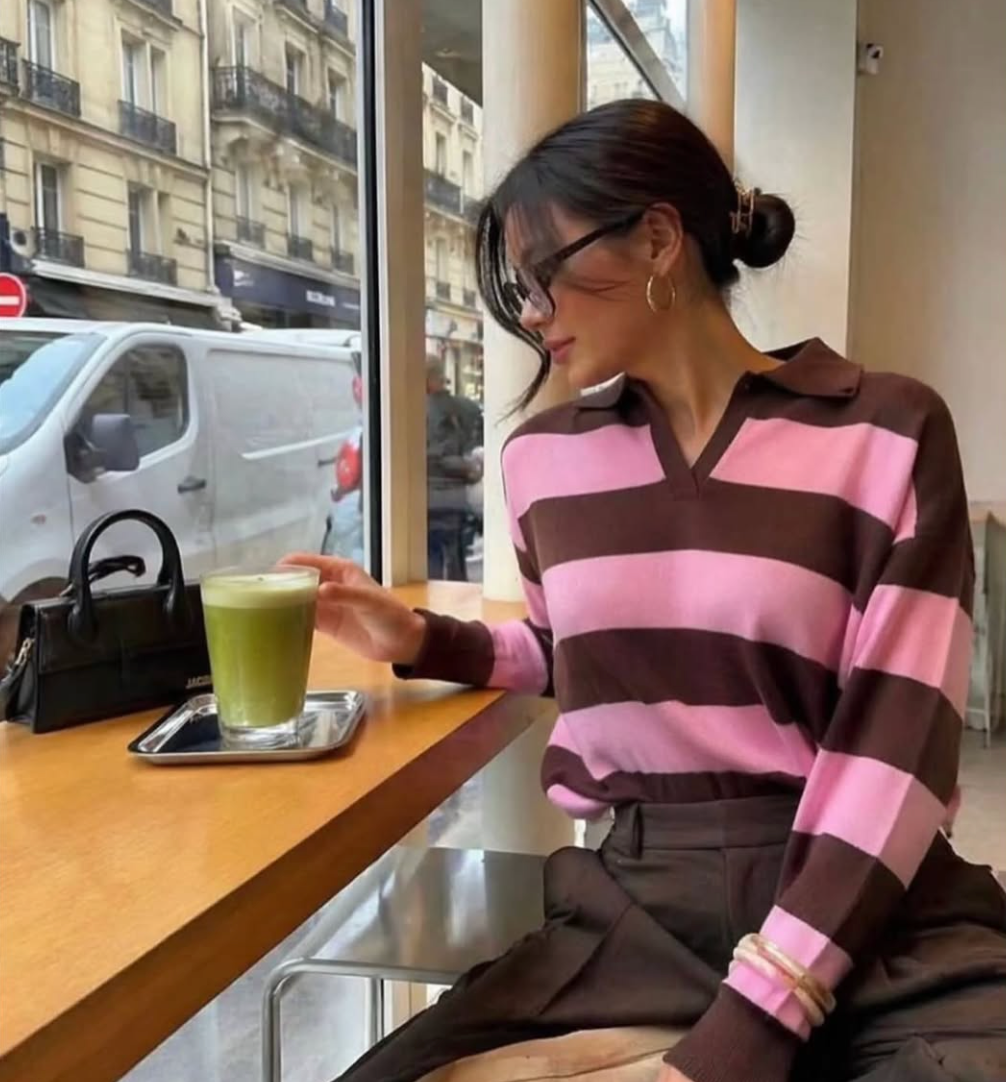 Blusa Modal Listrada Super na Tendência Tamanho Único Inverno *Pacote: R$ 50