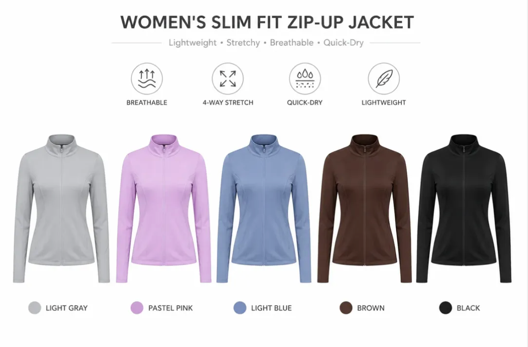 Jaqueta Lululemon Academia P M G GG *Pacote: R$ 50 *Atacado: R$ 60