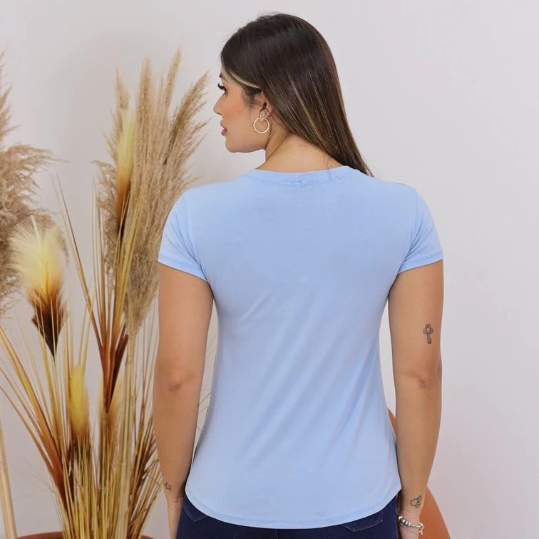 Tshirt Lisa Biscolayca FF-TSH-017 *Pacote: 12 R$ *Atacado: R$ 15