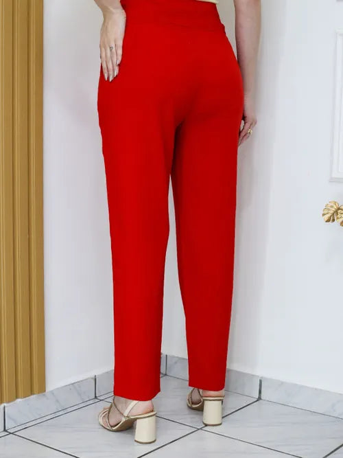 Calça Alfaiataria Reta XY-596 *Atacado: R$ 63