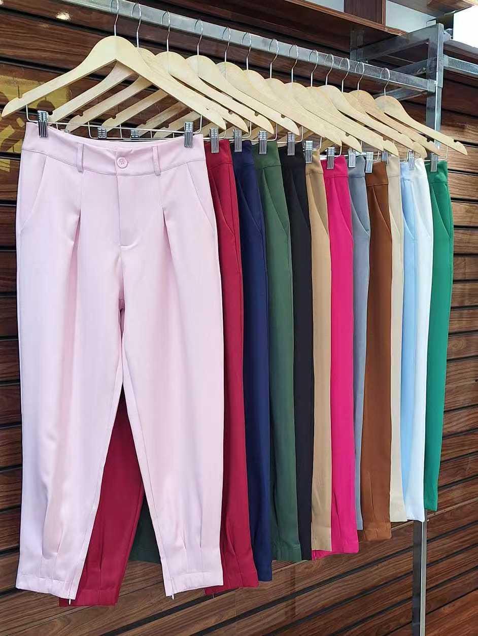 Calça Cenoura sem Cinto Alfaiataria Premium FF-CAL-021-CSS-01 *Pacote: 45 R$ *Atacado: R$ 55
