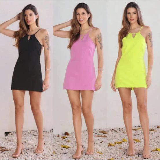 Vestido Alfaiataria Premium FF-VES-025-LXC-541 *Pacote: 38 R$ *Atacado: R$ 50