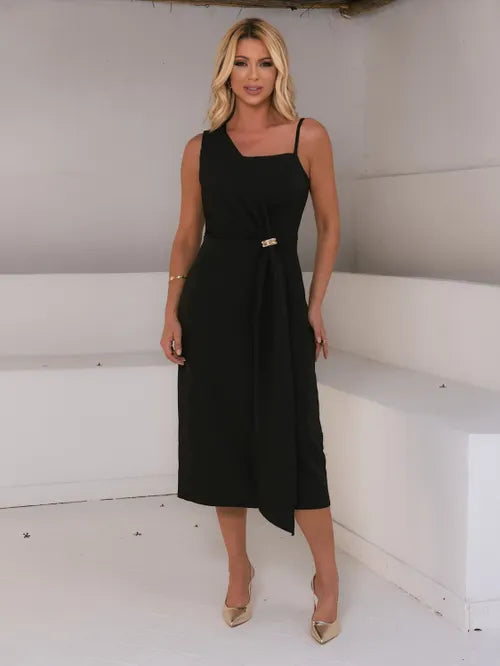 Vestido Midi Alfaiataria XY-637 *Atacado: R$ 74,50