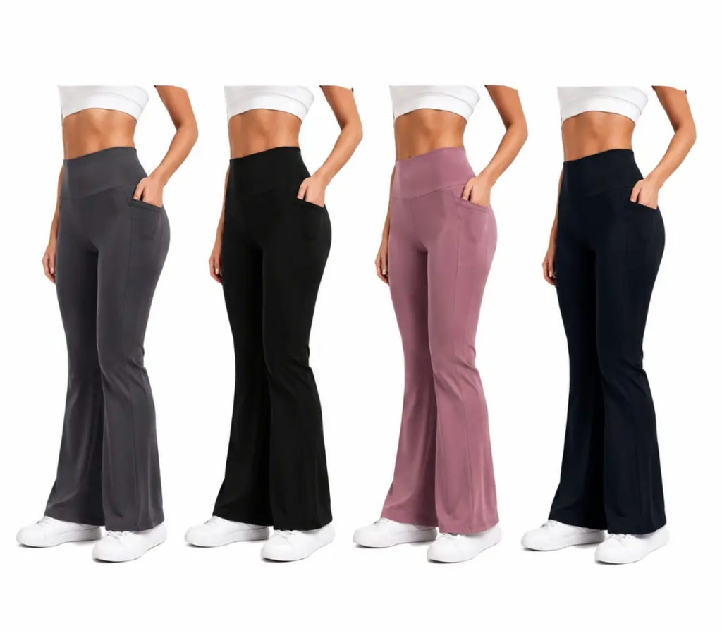 Calça Fler Com Bolso #9836 P/M G/GG Poliamida  Academia *Pacote: R$ 45