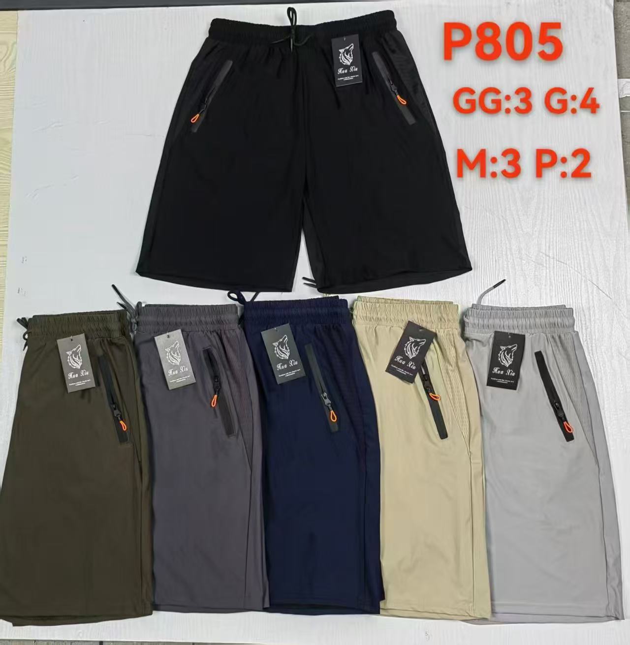 Bermuda Masculino P M G GG P805 *Caixa: 28 R$