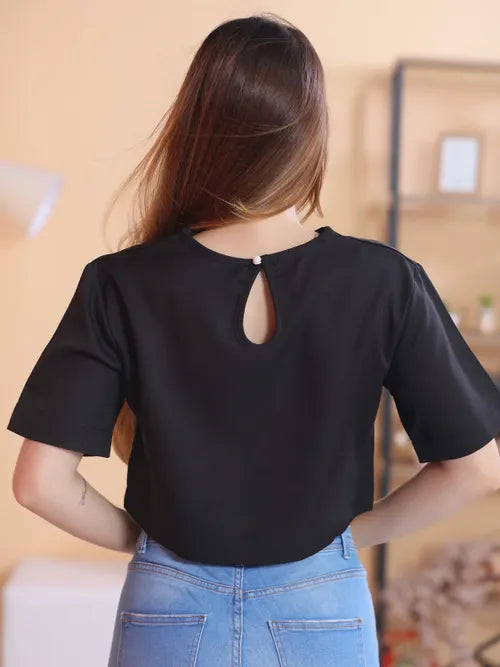 Cropped Alfaiataria XY-CROP-387 *Atacado: R$ 18
