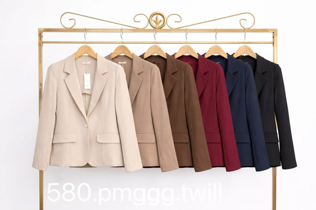 Blazer Feminino Twill Inverno XY-580 *Pacote: R$ 60 *Atacado: R$ 75