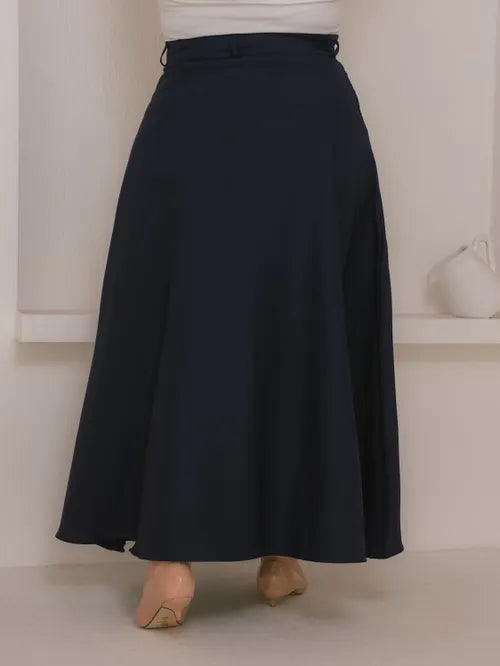Saia Godê Plus Size Alfaiataria XY-497 *Atacado: R$ 55