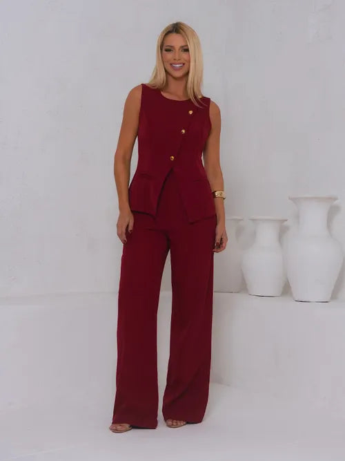 Conjunto Max colete tw Alfaiataria XY-655 *Atacado: R$ 105