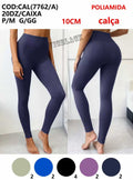 Calça Poliamida 10CM Academia P/M G/GG CAL(7762/A) *Pacote: 38 R$
