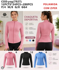 Jaqueta Poliamida P M G GG #7927 Academia *Pacote: R$ 50 *Atacado: R$60